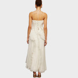 Ema - Long Dress with Ruffles