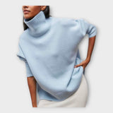 High Neck Knit Sweater