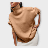 High Neck Knit Sweater