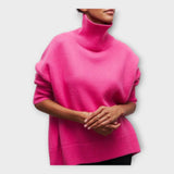 High Neck Knit Sweater