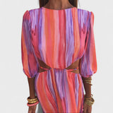 Sara - Elegant Dress with Cutouts