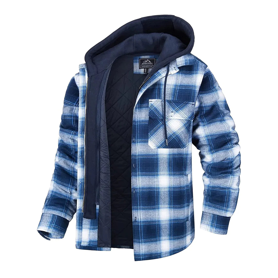 Florian - Most Stylish Flannel Jacket with Hood