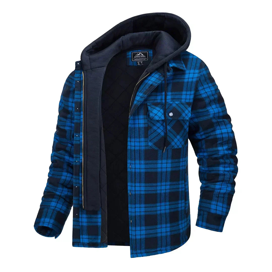 Florian - Most Stylish Flannel Jacket with Hood
