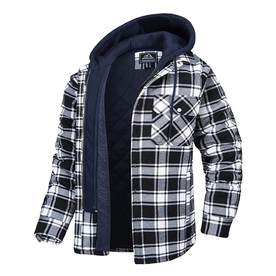 Florian - Most Stylish Flannel Jacket with Hood