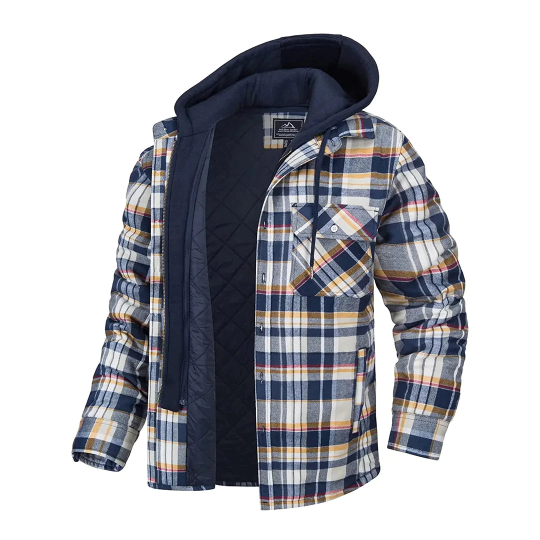 Florian - Most Stylish Flannel Jacket with Hood