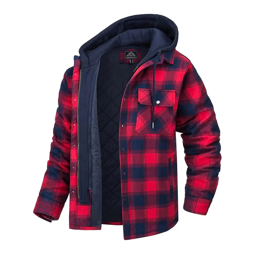 Florian - Most Stylish Flannel Jacket with Hood