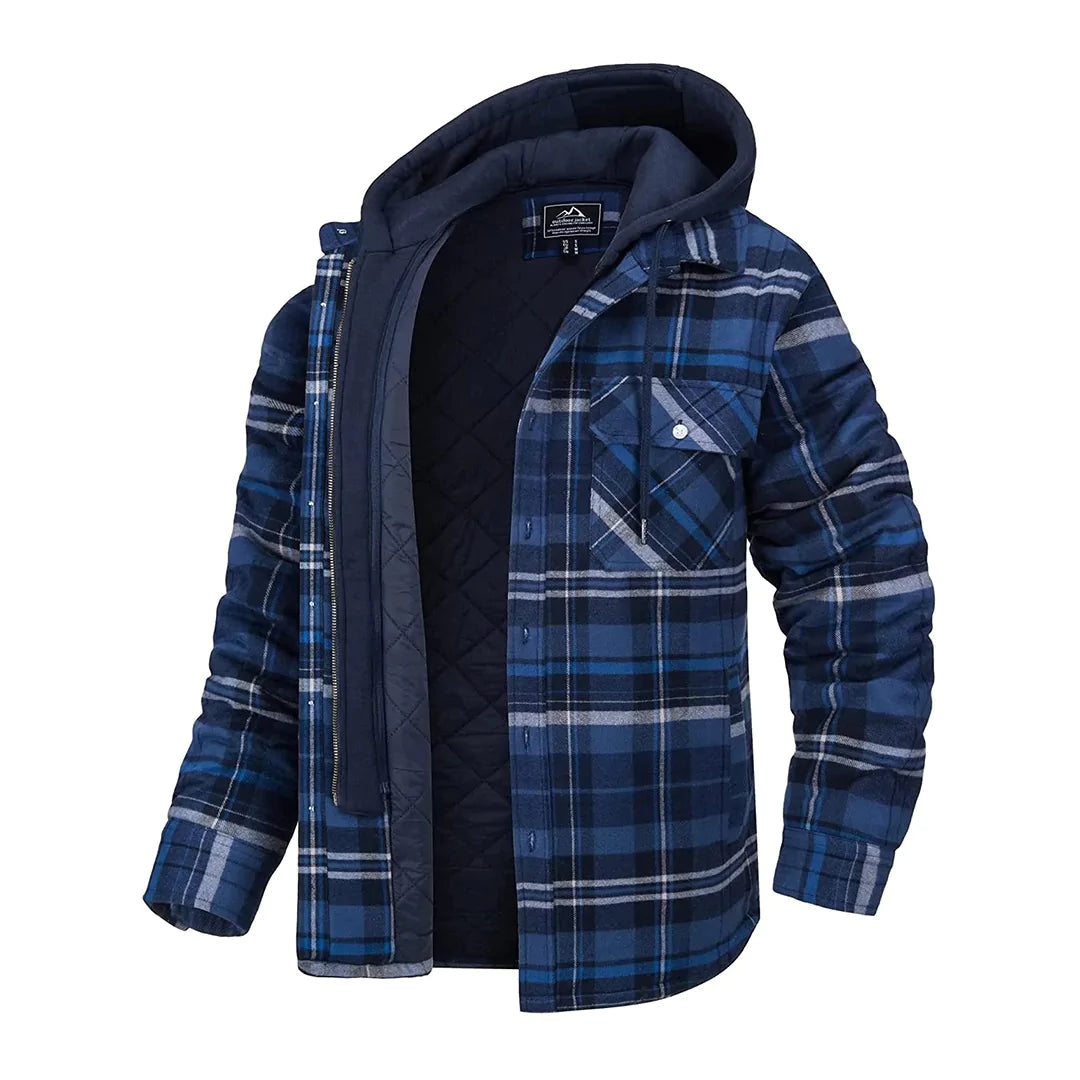 Florian - Most Stylish Flannel Jacket with Hood