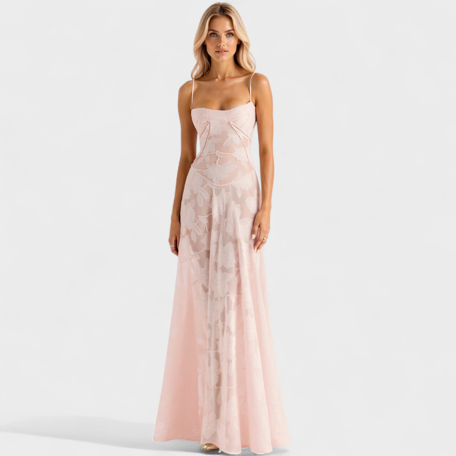 Verona - Floral Lace Dress