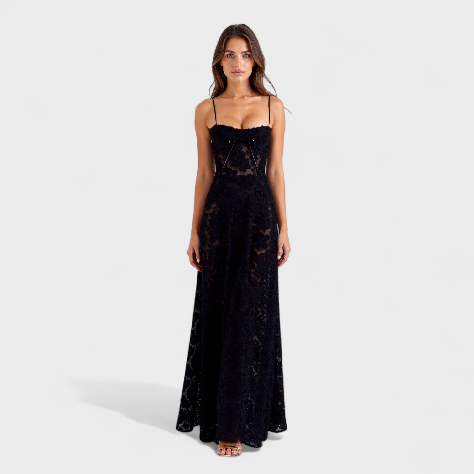 Verona - Floral Lace Dress