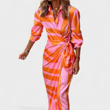 Matea - Long Colorful Dress