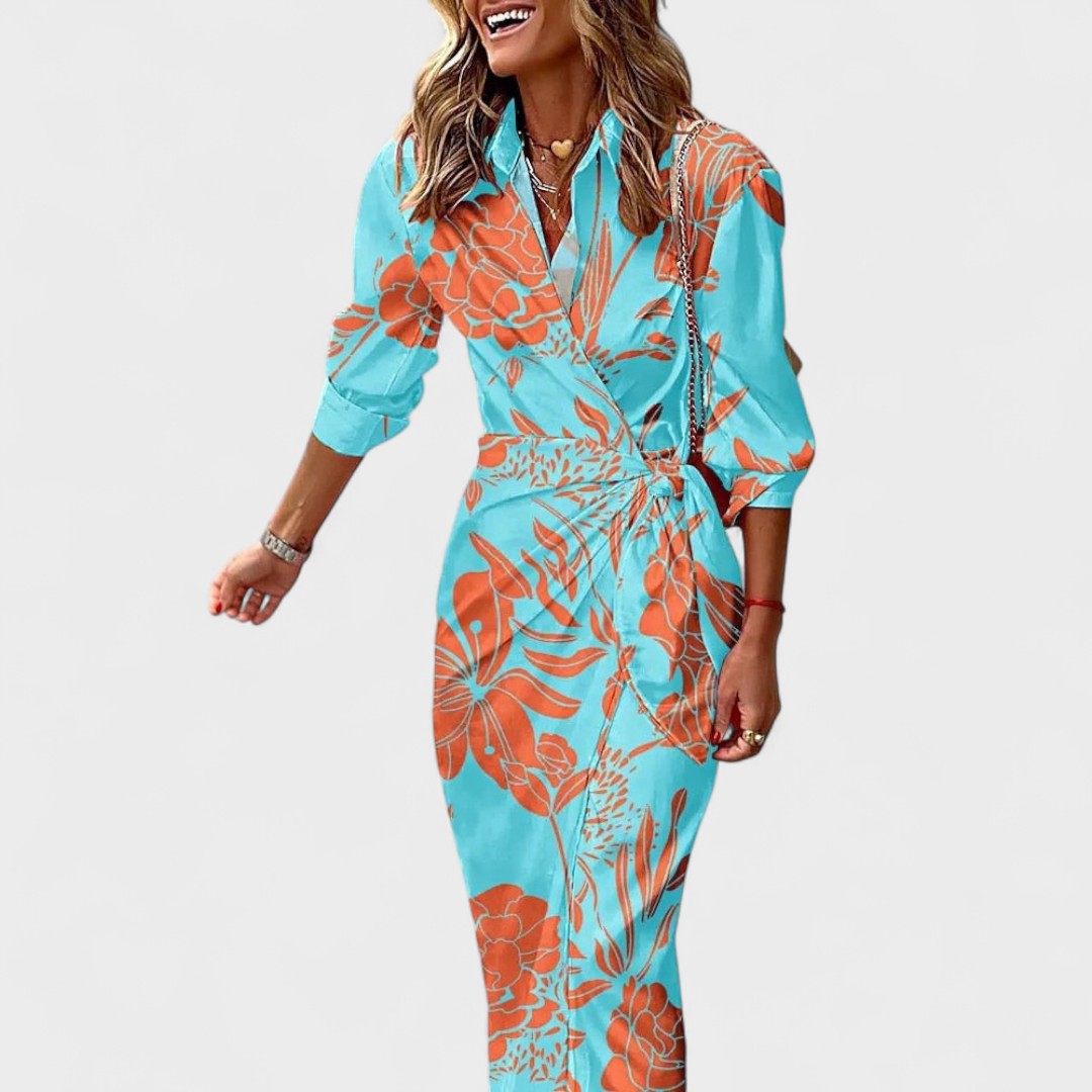 Matea - Long Colorful Dress