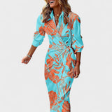 Matea - Long Colorful Dress