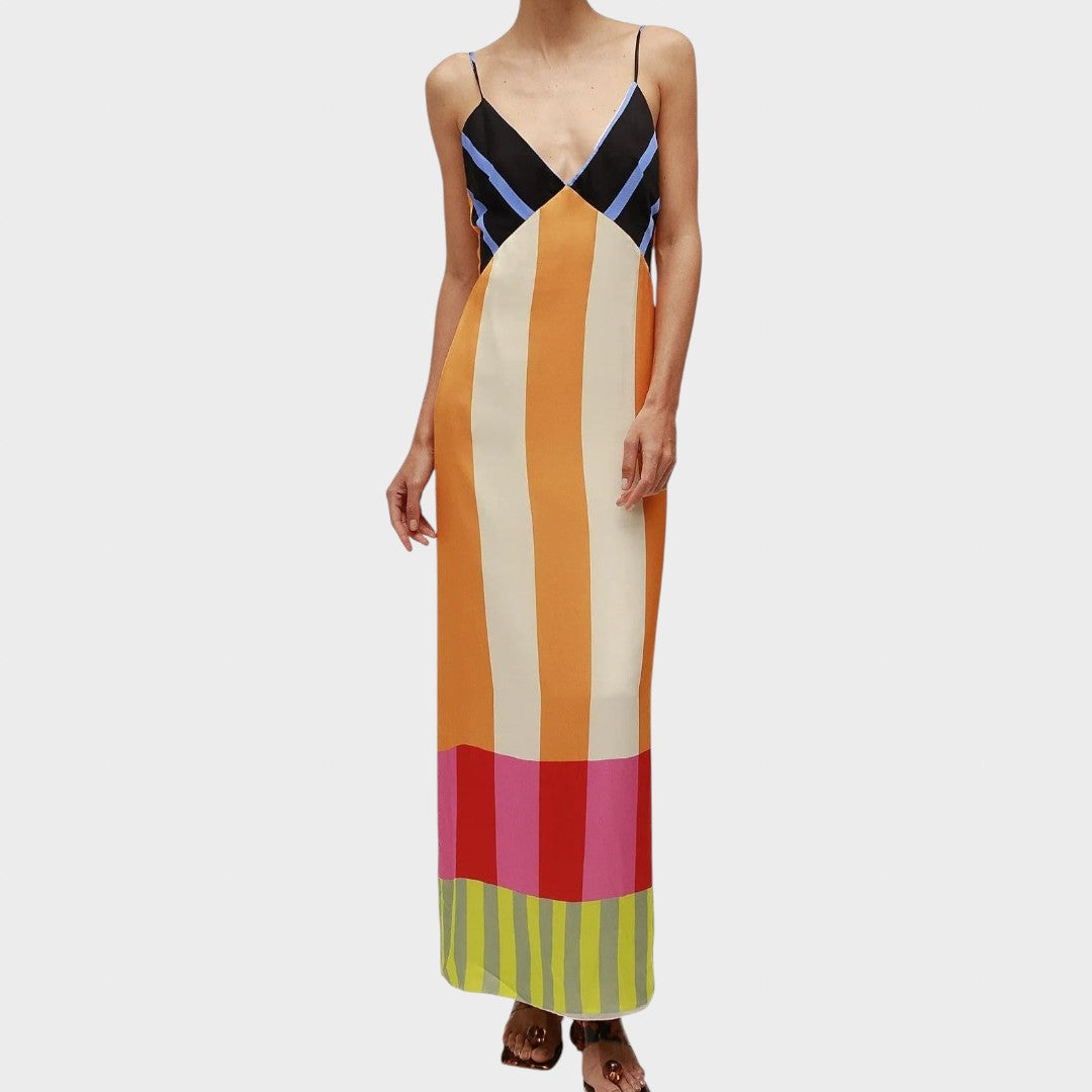 Marta - Long Dress in Bengali Style, Available in Multiple Colors
