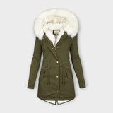 Ivara - Waterproof Winter Jacket with Fur
