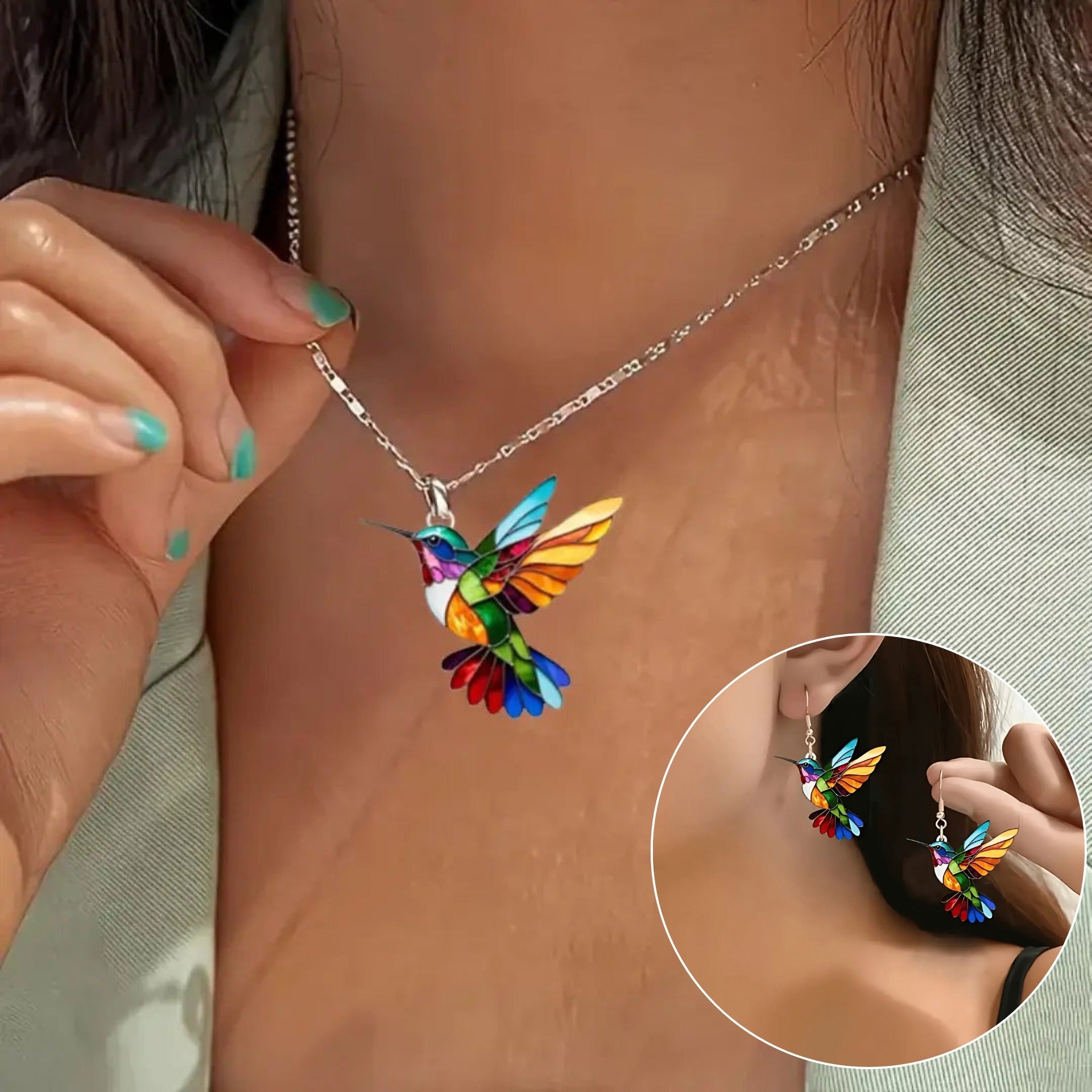 Eha - Lep Kolibri Necklace