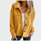 Eva - soft fleece jacket with buttons