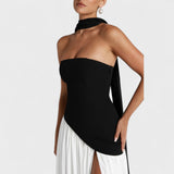 Hana - Elegant Long Dress with Sophisticated Cut