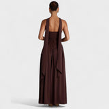 Hana - Elegant Long Dress with Sophisticated Cut