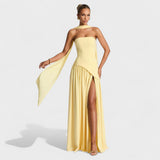 Hana - Elegant Long Dress with Sophisticated Cut