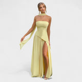 Hana - Elegant Long Dress with Sophisticated Cut