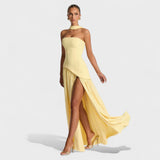 Hana - Elegant Long Dress with Sophisticated Cut