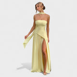 Hana - Elegant Long Dress with Sophisticated Cut