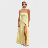 Hana - Elegant Long Dress with Sophisticated Cut