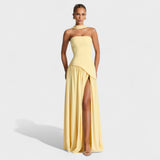 Hana - Elegant Long Dress with Sophisticated Cut