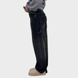 Valerie – wide jeans with a gentle shine