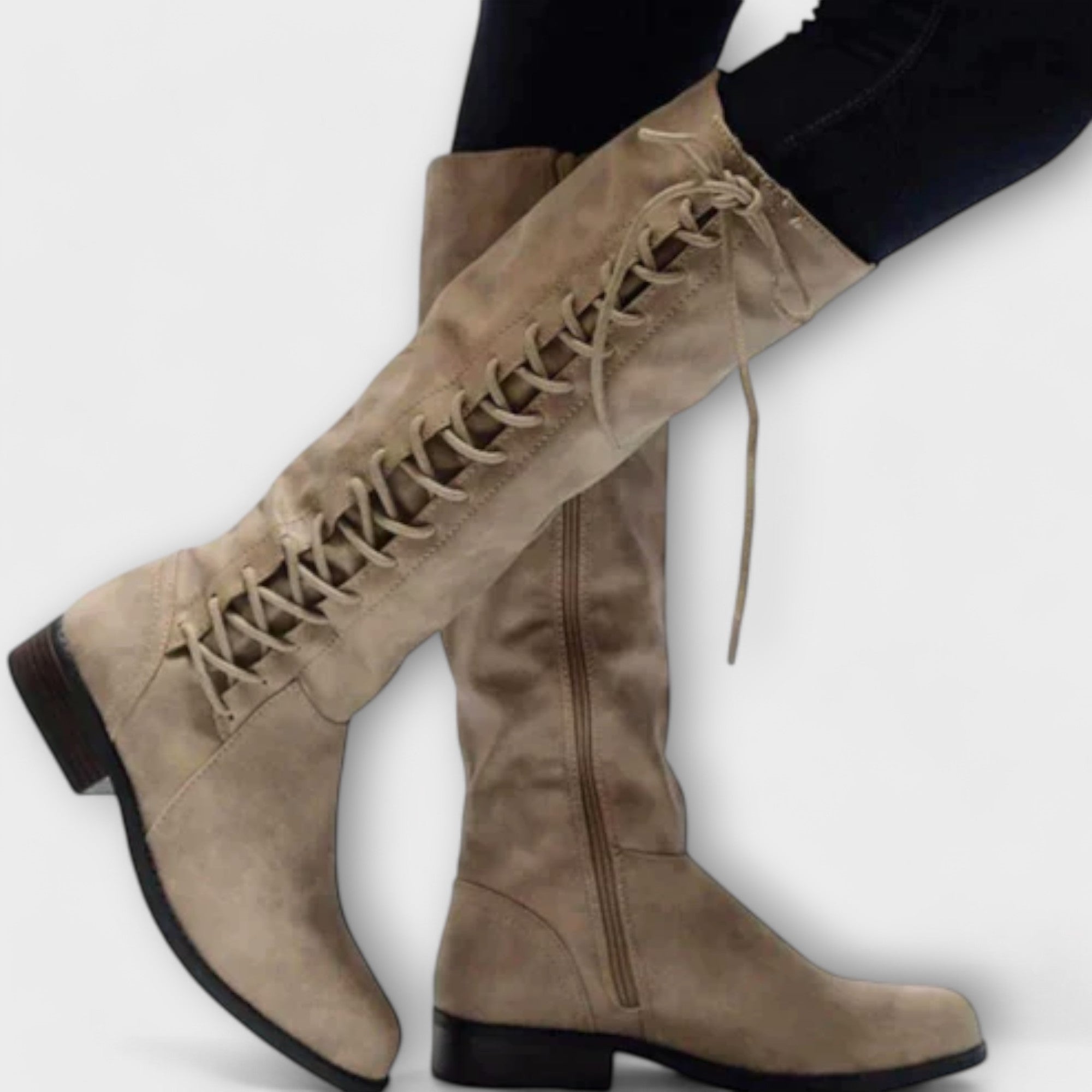 Karla – elegant boots with laces for a comfortable, modern look