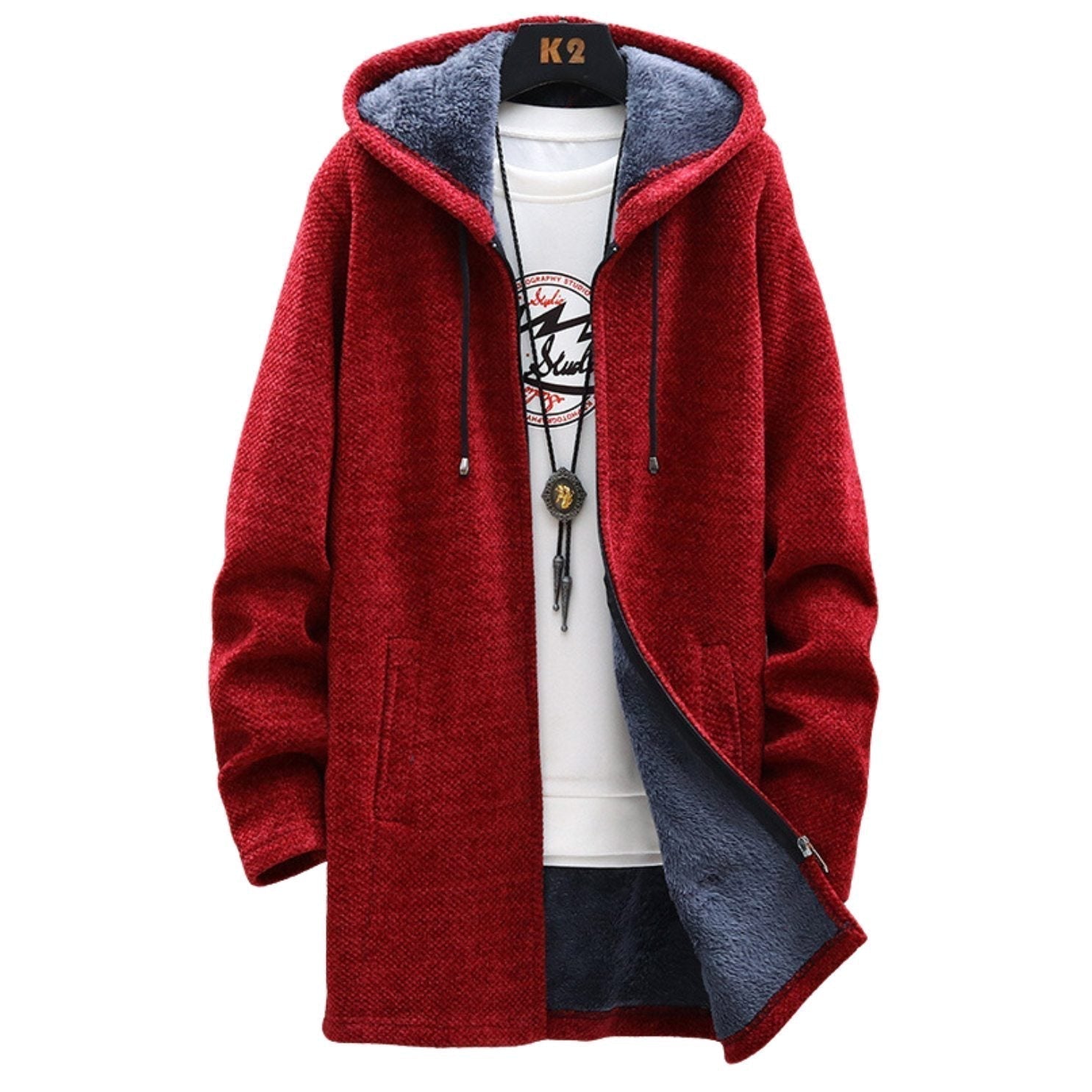 Ena – Chic zip cardigan