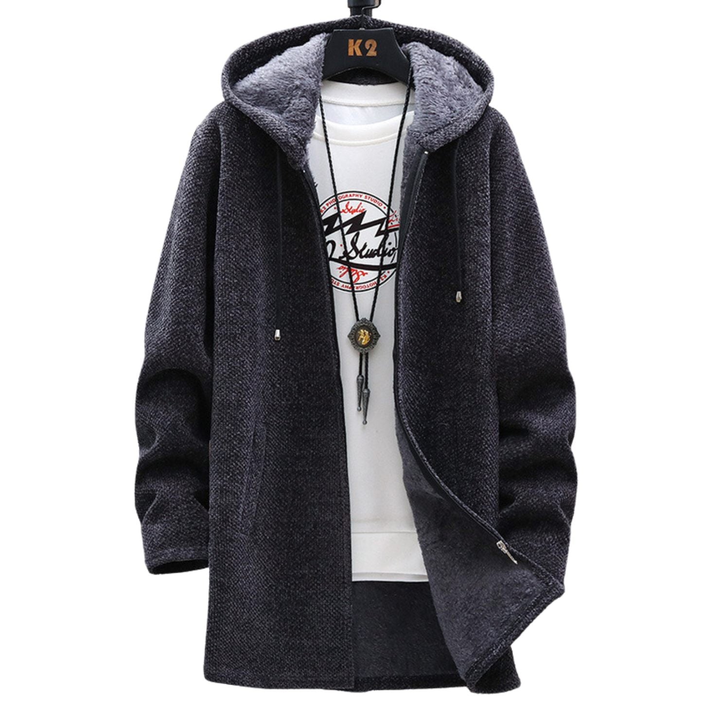 Ena – Chic zip cardigan