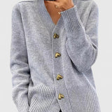 Elegant – Knitted Jacket with Buttons