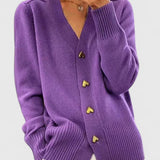 Elegant – Knitted Jacket with Buttons