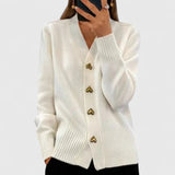 Elegant – Knitted Jacket with Buttons