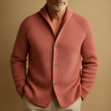 SILVARO - Textured Knitted Cardigan