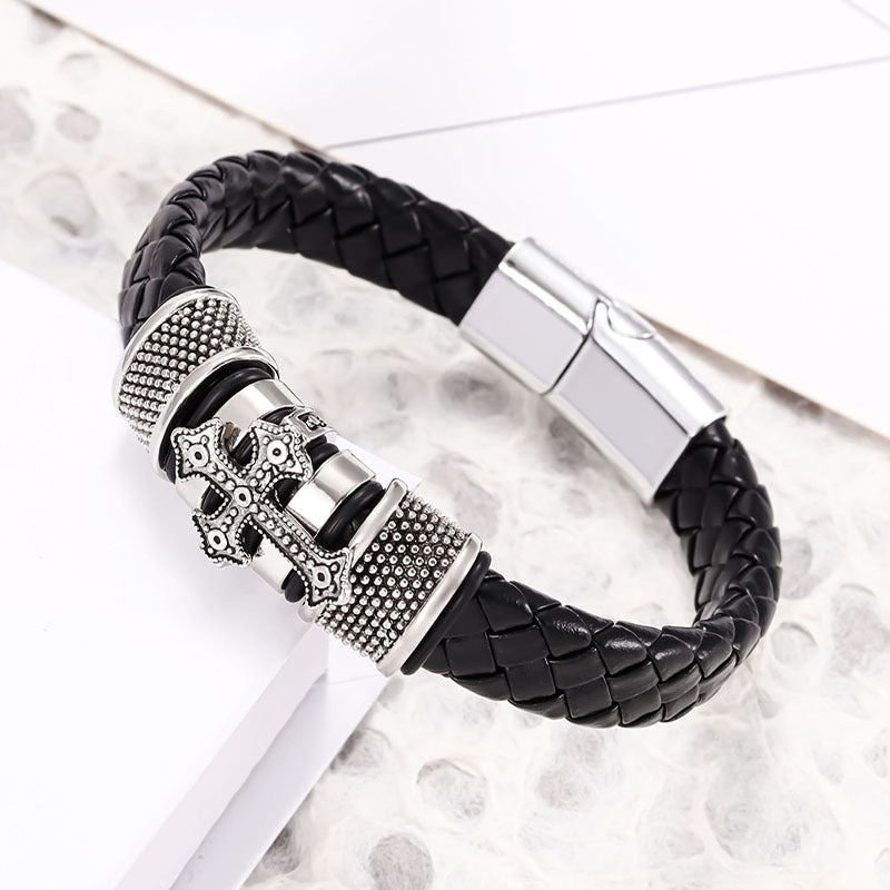 Lucian Cross Bracelet