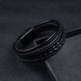 Ragnar Band - Leather Braided Viking Bracelet