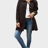 Gaja - Oversized Coat with Long Sleeves