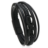Infinity - Leather Bracelet