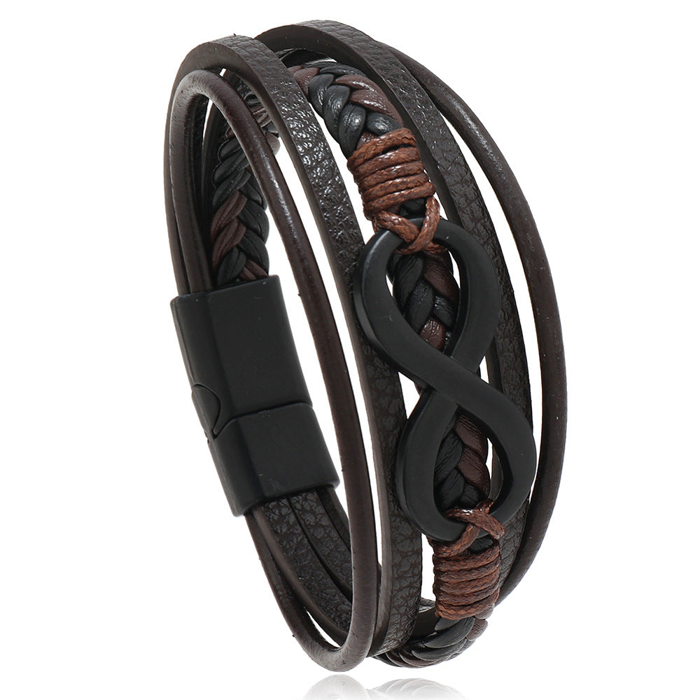 Infinity - Leather Bracelet