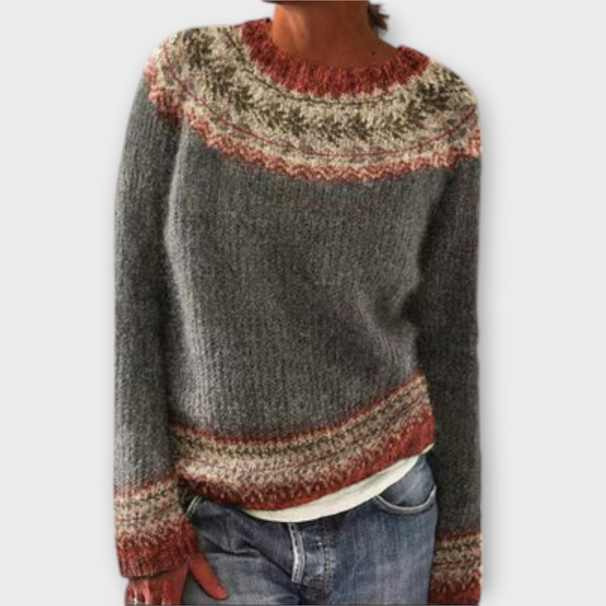 Suzu - Vintage Knitted Women's Sweater
