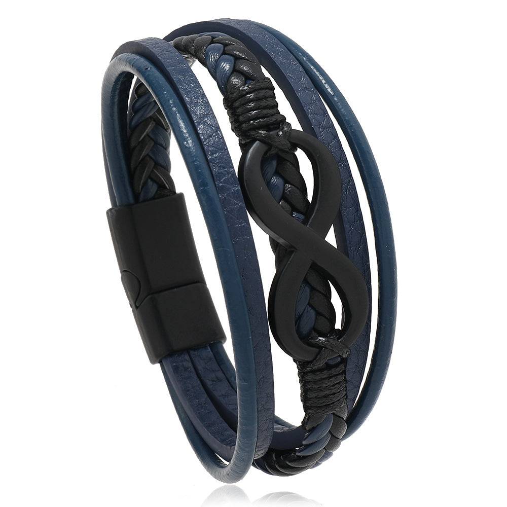 Infinity - Leather Bracelet