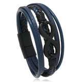 Infinity - Leather Bracelet