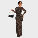 Antonija - Elegant Long Dress with Long Sleeves