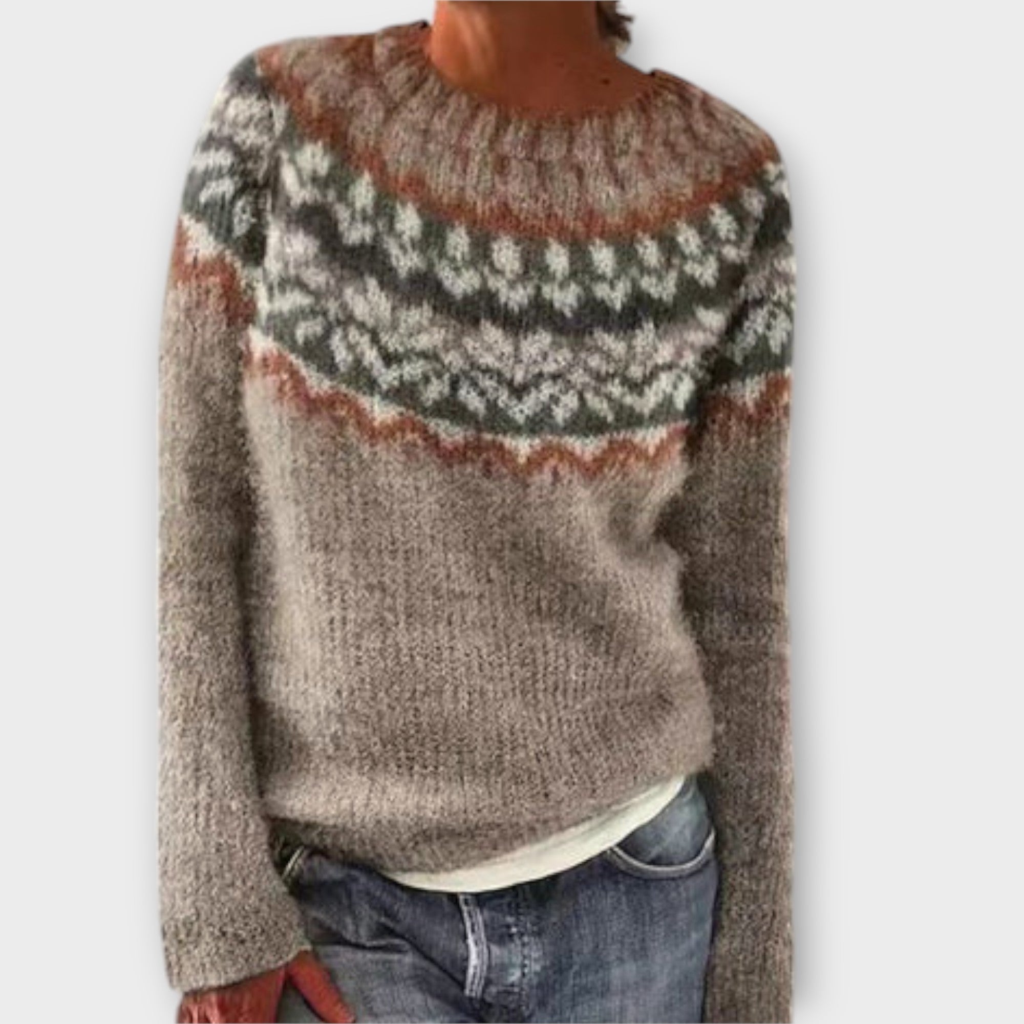 Suzu - Vintage Knitted Women's Sweater