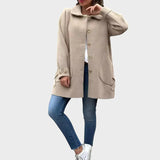 Gaja - Oversized Coat with Long Sleeves