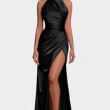 Symone - Dramatic Dress with Side Slit