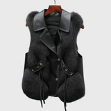 Tanja - Elegant Leather Vest