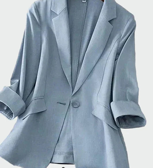 Modernly designed blazer